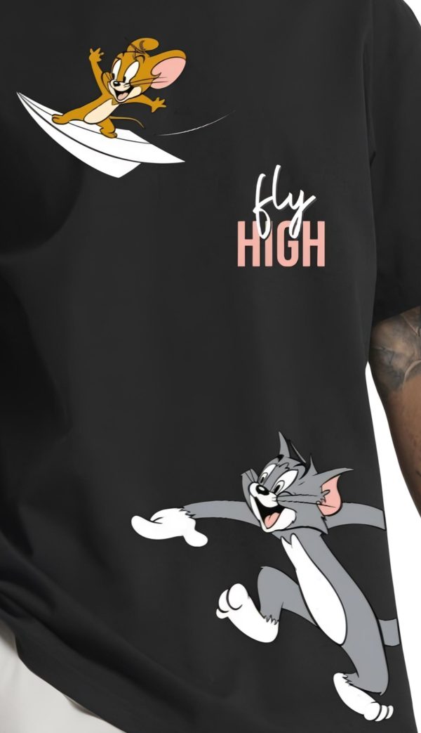 Fly high Tom & Jerry - Oversized TShirt - Image 2
