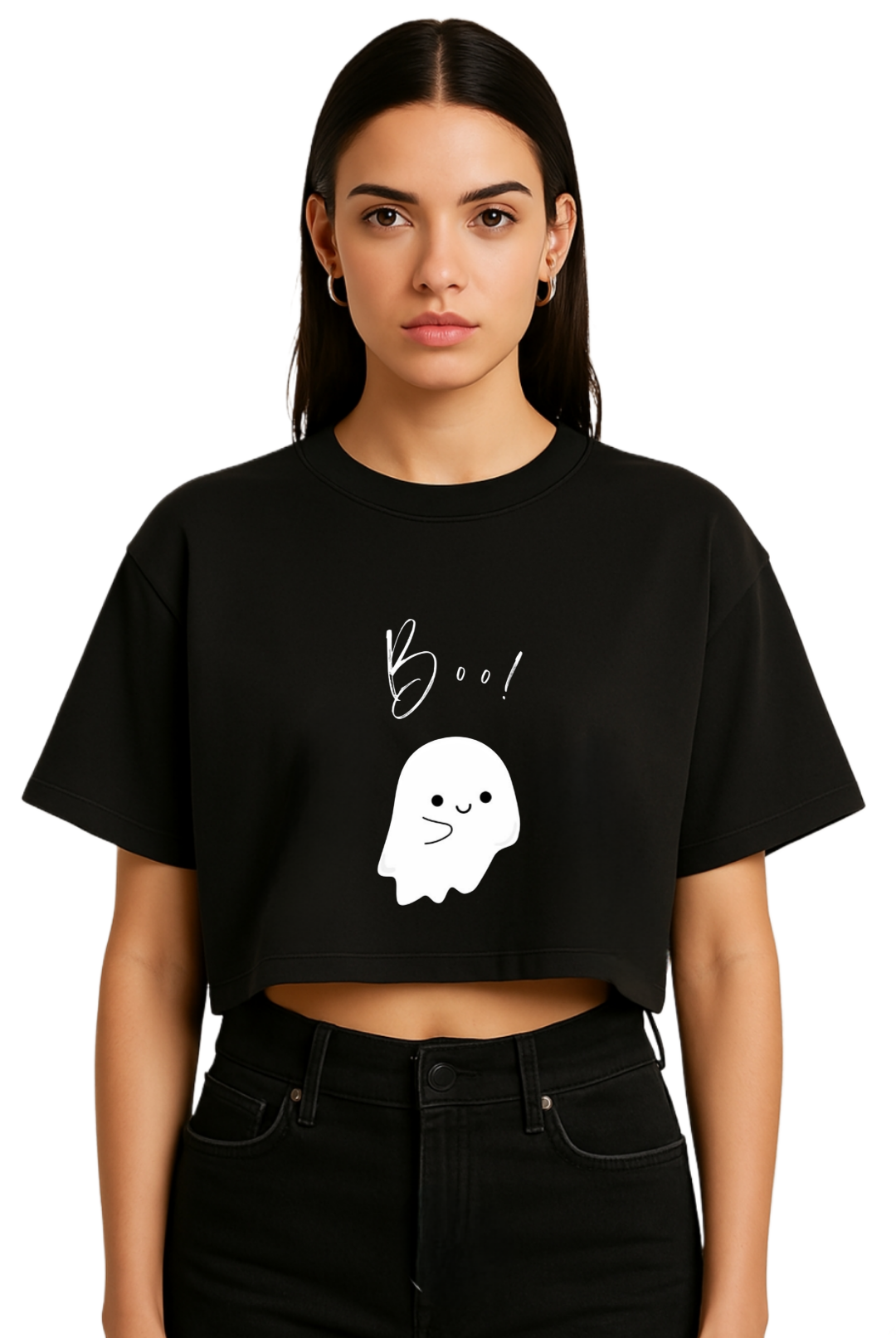 Boo - Crop top