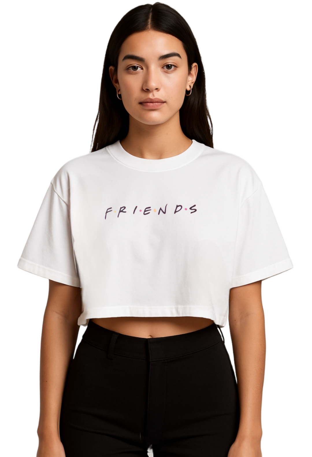 Friends crop top
