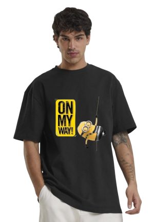 On my way minion - Oversized t-shirt