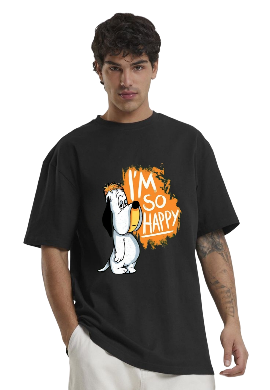 I am so happy - Oversized t-shirt