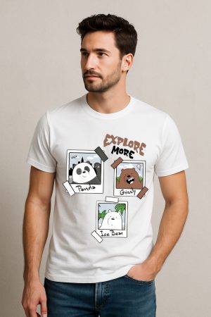 Explore more - Panda Men T-shirt