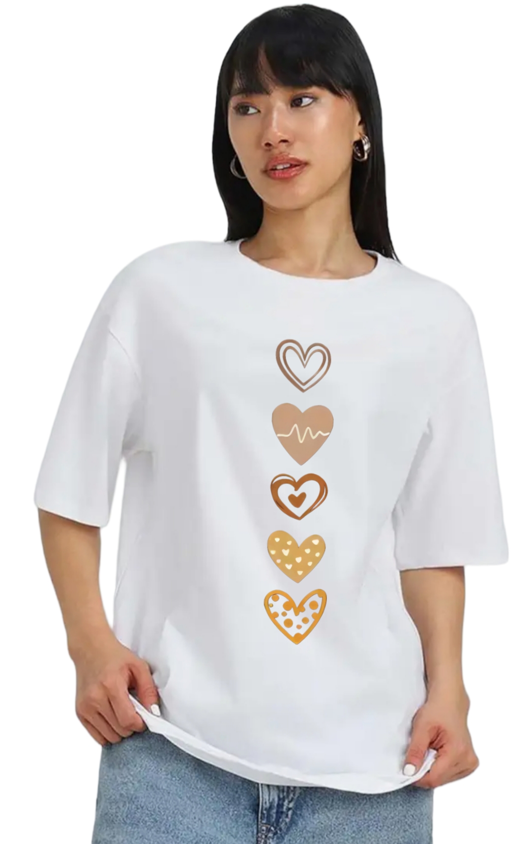 Heart - Oversized t-shirt