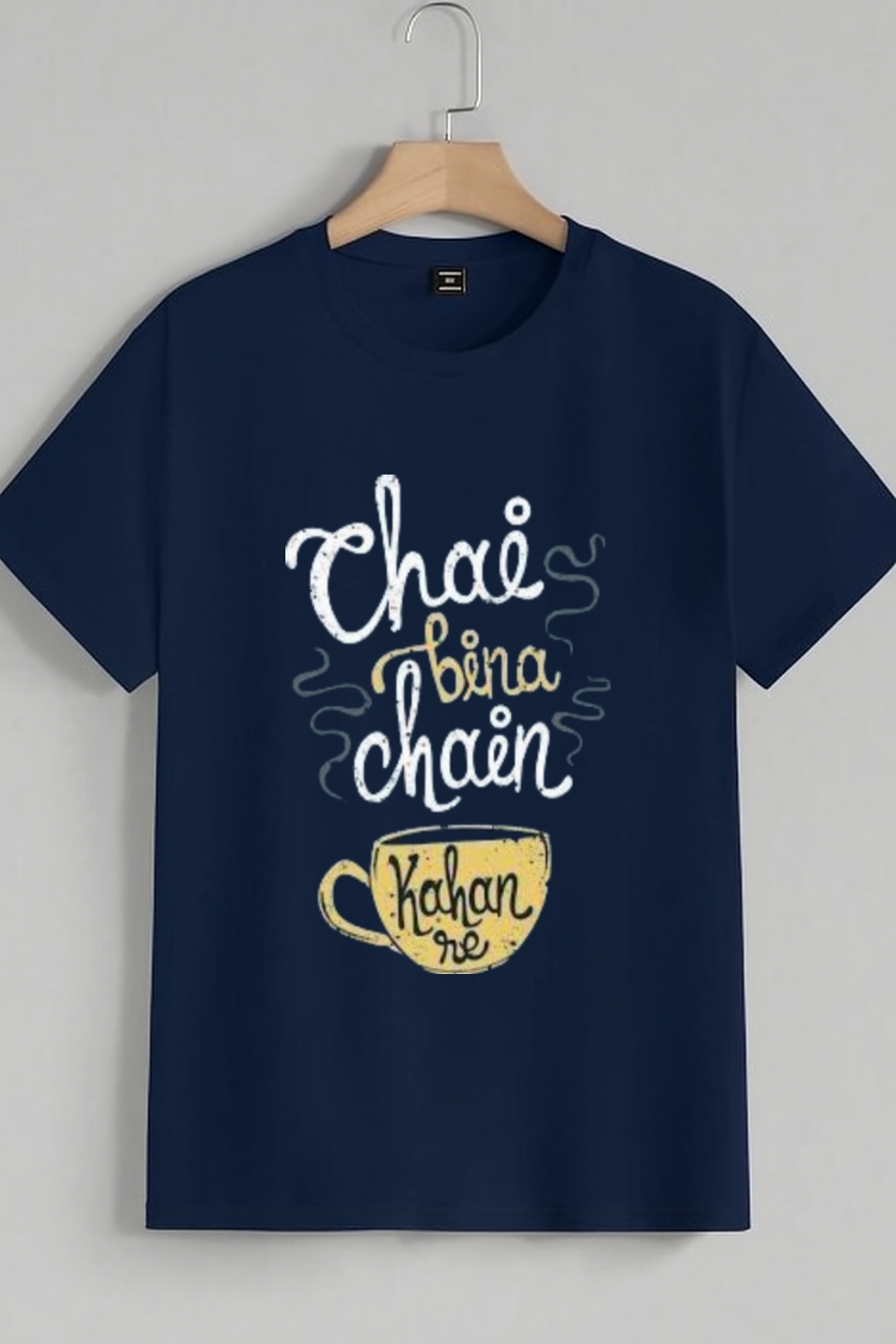 Chai bina chain kaha re (Chai Lover) t-shirt