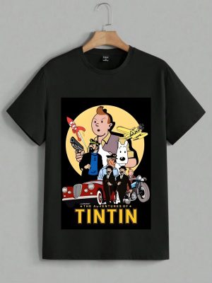 The adventures of Tintin t-shirt