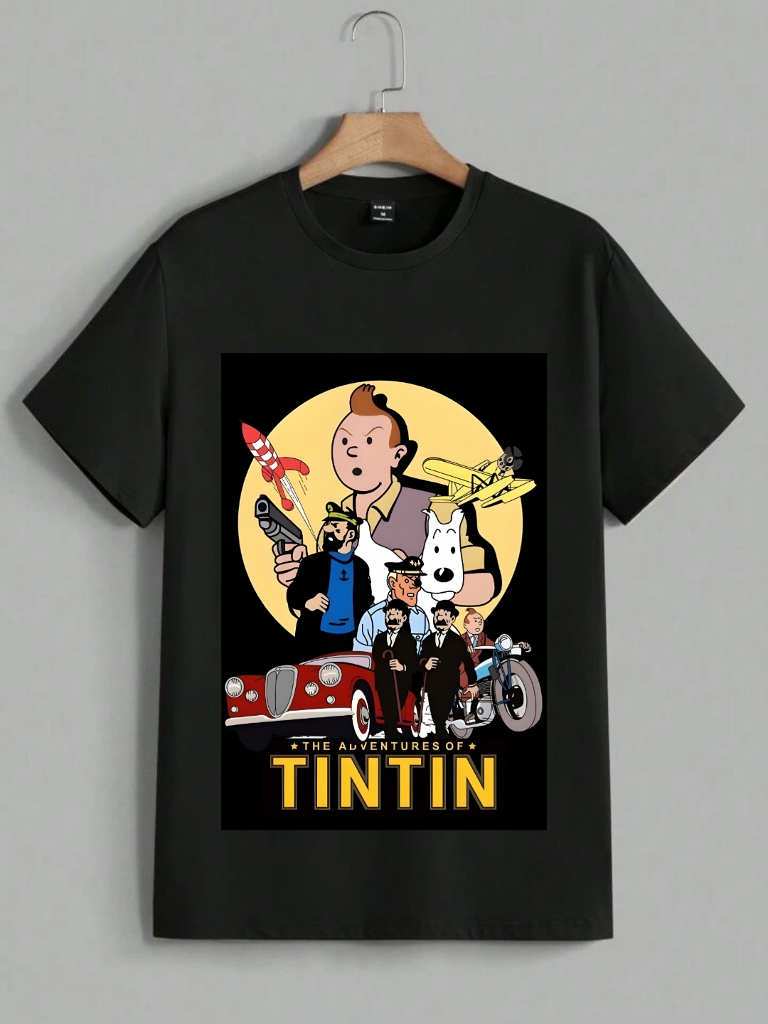 The adventures of Tintin t-shirt