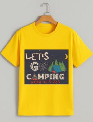 Let's go camping tshirt